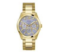 GUESS Herren Uhr Armbanduhr Zen GW0707G2 Edelstahl Gold