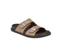 GUESS Herren Verone Sandale, Brown Logo Multi 230, 41 EU