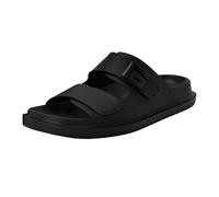 GUESS Herren Vugon Sandale, Black Saffiano Texture 002, 45 EU