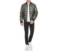 Guess Herren Warm Rain Resistant Jacket Bomberjacke, Grün, X-Large