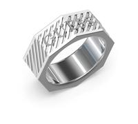 Guess Jumr0303-wst66 Ring One Size Silver