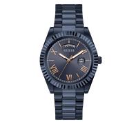 Guess Herrenuhr Connoisseur Edelstahl Farbe blau GW0265G9