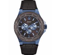 Guess Herrenuhr Quartz Blau Braun Einheitsgröße