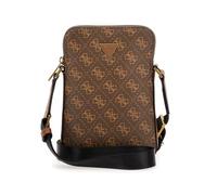 GUESS HMEVZLP3381 Herren Vezzola Eco 4G Logo Mini Cross Taschen, Schokobraun, One Size