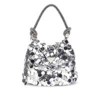 GUESS Holiday Shine Pochette Mini Silver