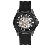 GUESS Homme Uhr Analogique Automatique mit Silicone Armband W1268G1