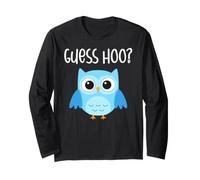 Guess Hoo Glotzaugen Niedliche Süße Eule Langarmshirt