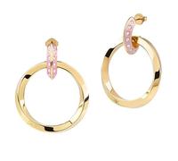 Guess Hoops Don`t Lie Luxury Gold Plated Crystal Earrings JUBE01488JWYGPKT/U sGU2172 Marke