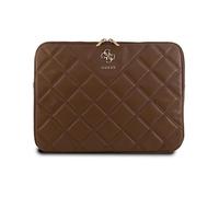 Guess Hülle Quilted 4G Sleeve Braun - 13/14 Zoll Laptop