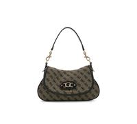 GUESS HWJT2313190 SAMANTHA FLAP SHOULDER BAG Damen Handtasche black...