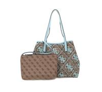 GUESS HWOQ6995290 VIKKY LARGE TOTE Women Latte Logo/Eisblau Size One Size