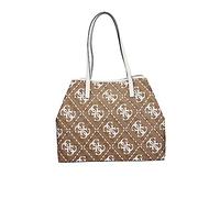 GUESS HWOQ6995290 VIKKY LARGE TOTE Women Latte Logo/Weiß Size One Size