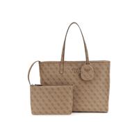 GUESS Power Play II Large Tech Tote Latte Logo