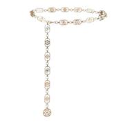 GUESS Icon Metall Gürtel, Gold