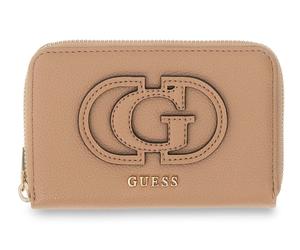 GUESS Isola SLG Zip Around Wallet M Beige