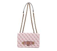 GUESS Izzy Convertible Crossbody Flap Salmon Logo
