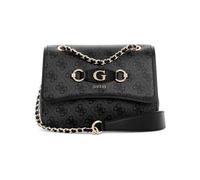 GUESS Izzy Convertible Xbody Flap Bag Coal Logo