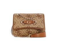 GUESS Izzy Convertible Xbody Flap Bag Latte Logo