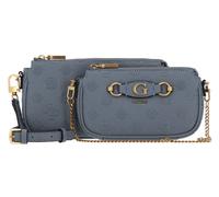 GUESS Izzy Double Pouch Crossbody Light Denim Logo