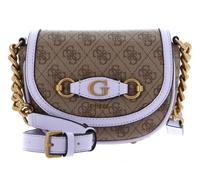 GUESS Izzy Mini Crossbody Flap Latte Logo / Lavender