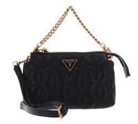 GUESS Izzy Status Satchel, Damen, Schwarz, 6x21x14