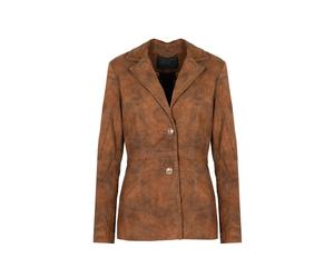 Guess Jacke Bomber-jacke Skórzana Damen braun M