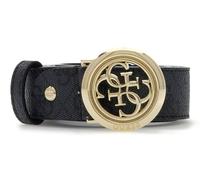 GUESS Janie Logo Adjustable Belt H30 W95 Coal Logo - kürzbar