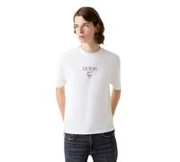 Guess Jeans Baker Logo Kurzarm-t-shirt M Alabaster White