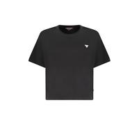 Guess Jeans Baumwoll-T-Shirt für Damen - Schwarz XS