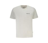 Guess Jeans Bianco Baumwoll Herren T-Shirt 2XL