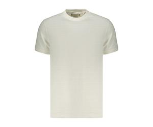 Guess Jeans Bianco Baumwoll Herren T-Shirt L