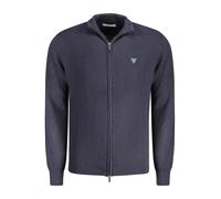 GUESS JEANS Bio-Baumwoll-Cardigan mit Reißverschluss und Log - Größe: S