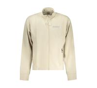 GUESS JEANS Bio Baumwolle Logo Sweatshirt mit Tasche - Größe: M