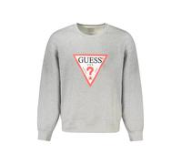 GUESS JEANS Bio Baumwolle Oversize Logo Sweatshirt - Größe: XL