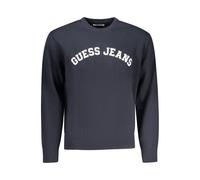 Guess Jeans blauer Baumwollpullover für Männer S