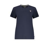 Guess Jeans Blaues Baumwoll-T-Shirt für Damen L