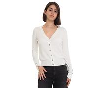 Guess Damen Cardigan W2YR33 Z2V62 G012 Weiß Größe M