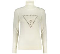 GUESS JEANS Damen Guess Weißer Pullover - Größe: XL