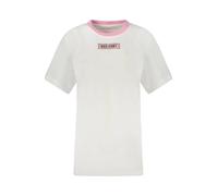 GUESS JEANS EcoGlam Tee: Kontrast, Print & Strass, Bio-Baumw - Größe: XS