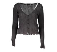 GUESS JEANS Eleganter GUESS Langarm-Cardigan aus Bio-Baumwol - Größe: L