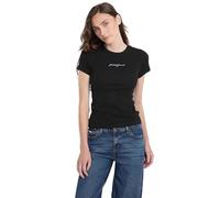 GUESS Jeans Gj Sl Cn Embro Slim Rib Short Sleeve T-Shirt XL