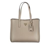 Guess Jeans Grau Polyurethan Damenhandtasche Einheitsgröße