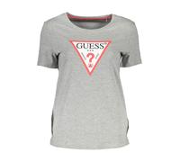 Guess Jeans Grigio Baumwoll Damen T-Shirt XS