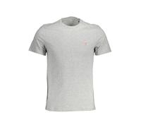 Guess Jeans Grigio Baumwoll-Shirts für Herren 2XL