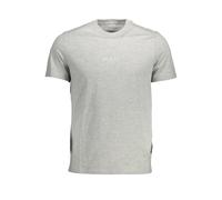Guess Jeans Grigio Bio-Baumwolle Herren T-Shirt 2XL