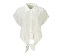 GUESS JEANS GUESS Damen Bluse Schwarz Jeans Style - Größe: S