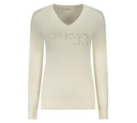 GUESS Damen Weißer Pullover - Größe: S