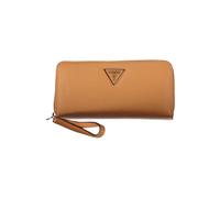 GUESS Meridian SLG Large Zip Around Wallet Cognac