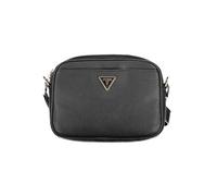 GUESS JEANS Guess Urban Chic Schultertasche Schwarz Leder - Größe: UNI