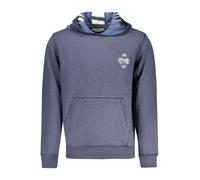 GUESS JEANS Kapuzenpullover mit Tasche und Kontrastdetails - Größe: M